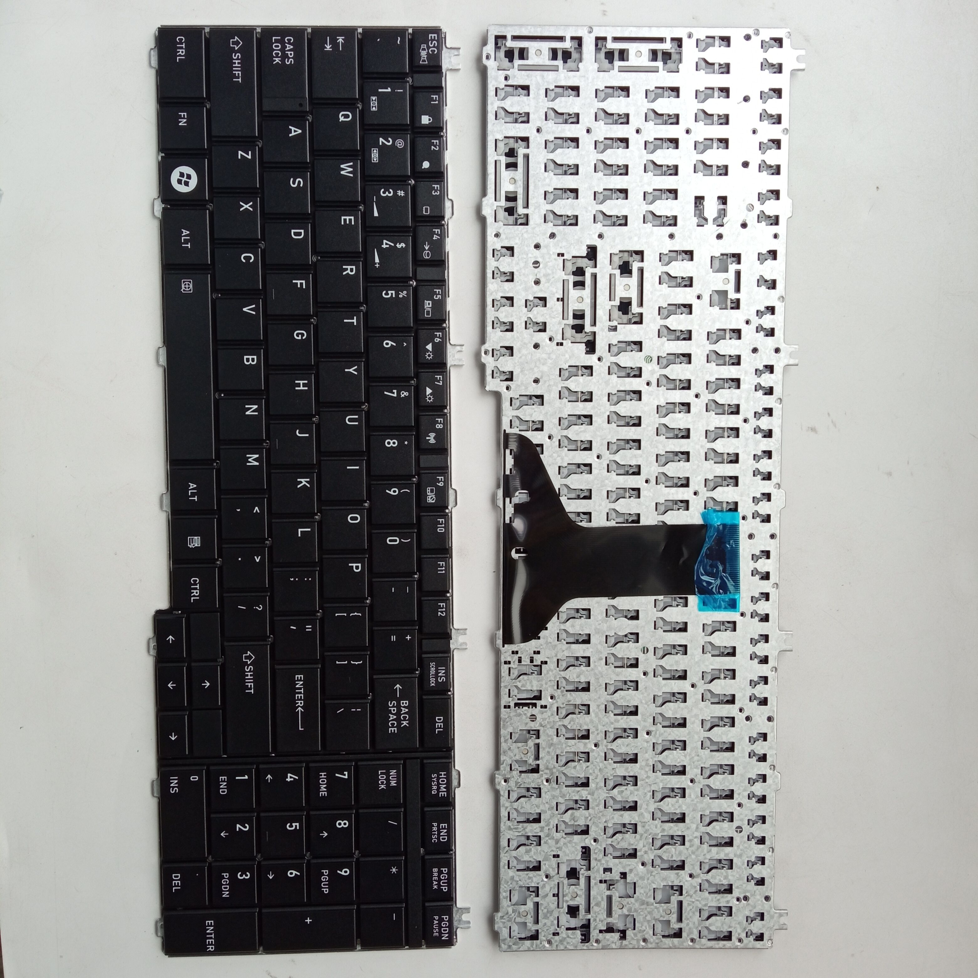 Picture of New Replacement Laptop Keyboard For TOSHIBA C650 BLACK (OEM) US Layout
